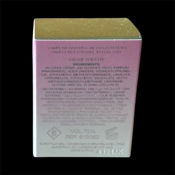 NIB- Versace Bright Crystal E.D.T- .17FL OZ MINI - Picture 3 of 4